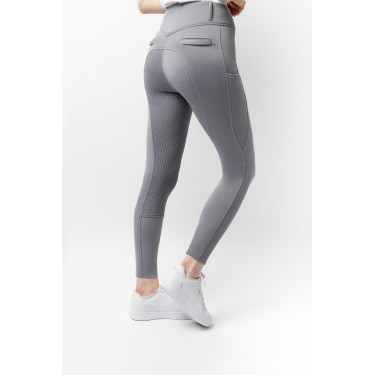 Calça Térmica com Assento Total Mira Feminina Horze Erva-dos-negreiros Violeta