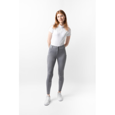 Calça Térmica com Assento Total Mira Feminina Horze Erva-dos-negreiros Violeta