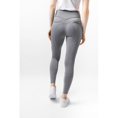 Calça Térmica com Assento Total Mira Feminina Horze Erva-dos-negreiros Violeta