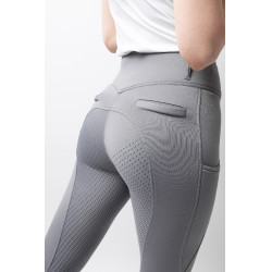 Calça Térmica com Assento Total Mira Feminina Horze Erva-dos-negreiros Violeta