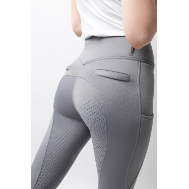 Calça Térmica com Assento Total Mira Feminina Horze Erva-dos-negreiros Violeta