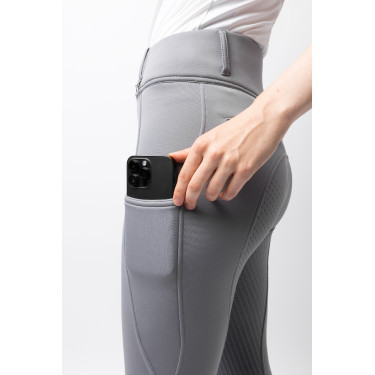 Calça Térmica com Assento Total Mira Feminina Horze Erva-dos-negreiros Violeta