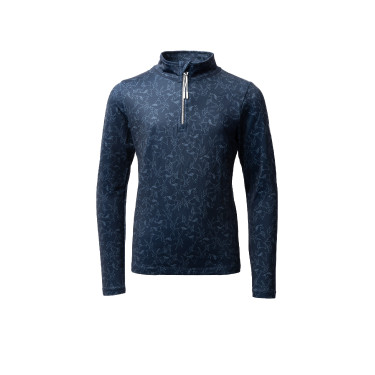 Camiseta de treino infantil Pegasus Horze Mirtilo Azul Camiseta de treino infantil Pegasus Horze Mirtilo Azul