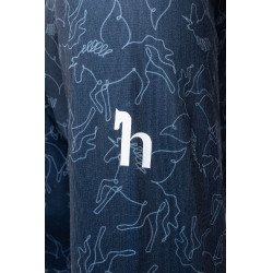 Camiseta de treino infantil Pegasus Horze Mirtilo Azul Camiseta de treino infantil Pegasus Horze Mirtilo Azul