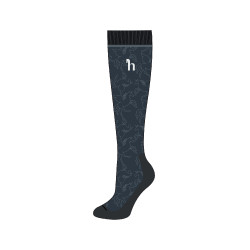 Meias de inverno Horze infantil Pegasus Mirtilo