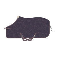 Cobertor polar para pônei Horze Pegasus Caviar preto