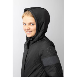 Macacão Infantil Acolchoado Horze Annica Preto