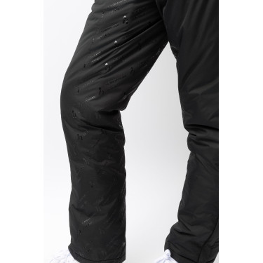 Macacão Infantil Acolchoado Horze Annica Preto