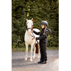 Macacão Infantil Acolchoado Horze Annica Preto