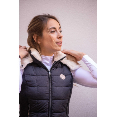 Casaco acolchoado New Roge Pénélope Preto