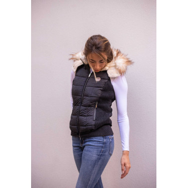 Casaco acolchoado New Roge Pénélope Preto