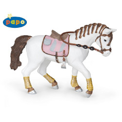 Estatueta Cavalo trançado Papo