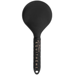 Escova para crinas Je t'aime Equithème Edição Limitada Preto / ouro rosa