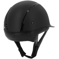 Capacete Equithème Soazy preto mate brilhante Preto / preto