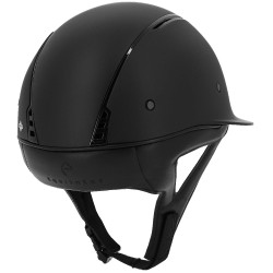 Capacete Equithème Soazy preto mate brilhante Preto / preto Capacete Equithème Soazy preto mate brilhante Preto / preto