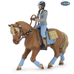 Figura Cavalo do jovem cavaleiro Papo