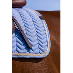 Manta de sela Equithème Softypop Céu Azul