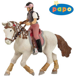 Figura jovem cavaleira PAPO Figura jovem cavaleira PAPO