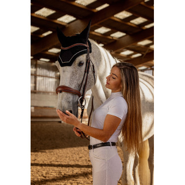 Polo Equithème Dorla Branco Polo Equithème Dorla Branco