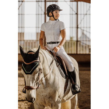 Polo Equithème Dorla Branco Polo Equithème Dorla Branco
