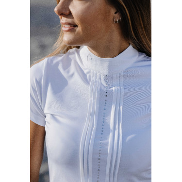 Polo Equithème Dorla Branco Polo Equithème Dorla Branco