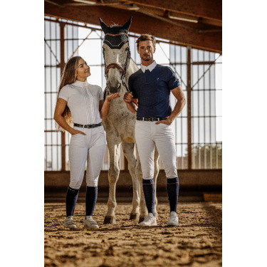Polo Equithème Dorla Branco Polo Equithème Dorla Branco