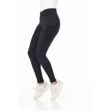 Pull-on Equithème Flora com fundo de silicone Pull-on Equithème Flora com fundo de silicone