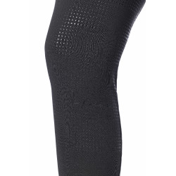 Pull-on Equithème Flora com fundo de silicone Preto Pull-on Equithème Flora com fundo de silicone Preto