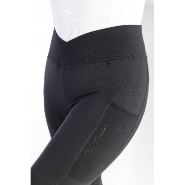 Pull-on Equithème Flora com fundo de silicone Pull-on Equithème Flora com fundo de silicone