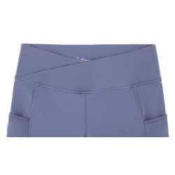 Pull-on Equithème Flora com fundo de silicone Violeta