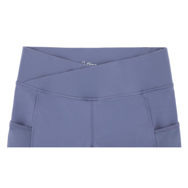 Pull-on Equithème Flora com fundo de silicone Violeta