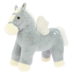 Cavalo em pé Equi-Kids Asas Cinzento