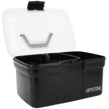 Caixa de escovagem Hippotonic Glitter Preto Caixa de escovagem Hippotonic Glitter Preto