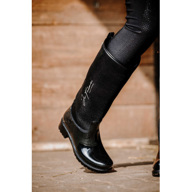 Botas de chuva Equithème Je t'aime Preto Botas de chuva Equithème Je t'aime Preto
