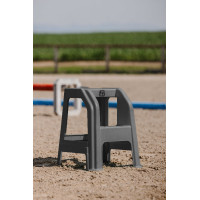 Montador de 2 degraus Hippotonic Cinzento