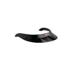 Viseira para capacete de equitação Naca Preto ônix brilhante / ouro rosa