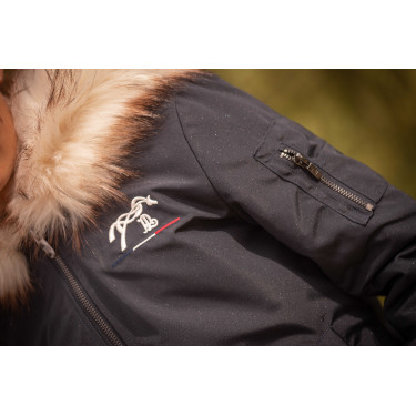 Bombers Pénélope Lyon Brilho marinho Azul