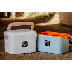 Baú de escovagem Hippotonic Scooby Creme