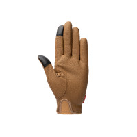 Luvas de equitação B Vertigo Luka Castanho claro
