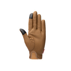 Luvas de equitação B Vertigo Luka Castanho claro Luvas de equitação B Vertigo Luka Castanho claro