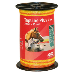 Weiß/rotes Band TopLine Plus AKO Amarelo / laranja