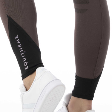 Calça Equithème Safir Marrom / preto Calça Equithème Safir Marrom / preto