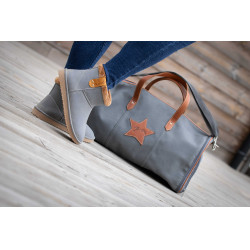 Botas Pénélope Cinza / marrom Cinzento