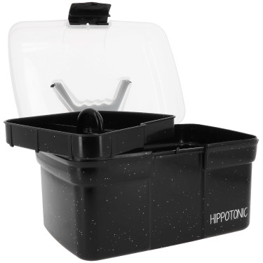 Caixa de escovagem Hippotonic Glitter Preto Caixa de escovagem Hippotonic Glitter Preto