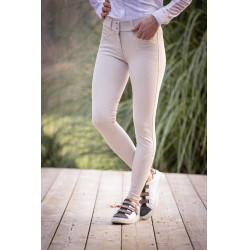 Calça de equitação Pénélope Majestic Bege