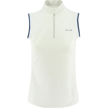 Polo de competição Equit'M sem mangas feminino Polo de competição Equit'M sem mangas feminino