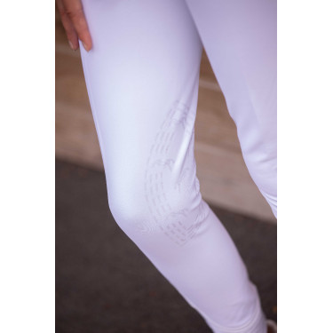 Calça de equitação Elegância Pénélope Branco Calça de equitação Elegância Pénélope Branco