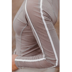 T-shirt Equithème Originals Mélodie  Cinzento-acastanhado Castanho