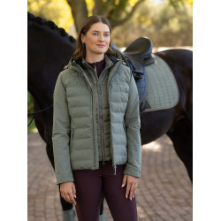 Casaco Híbrido Impermeável LeMieux Brooke feminino Alecrim Verde