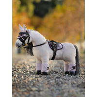 Faixas de polo para brinquedo Mini Pônei LeMieux Pavão Azul